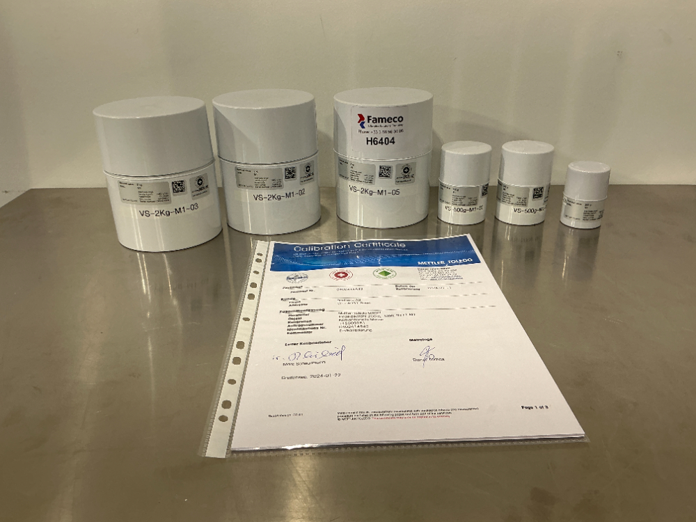 Image of METTLER TOLEDO - Set of 6 mixed weights